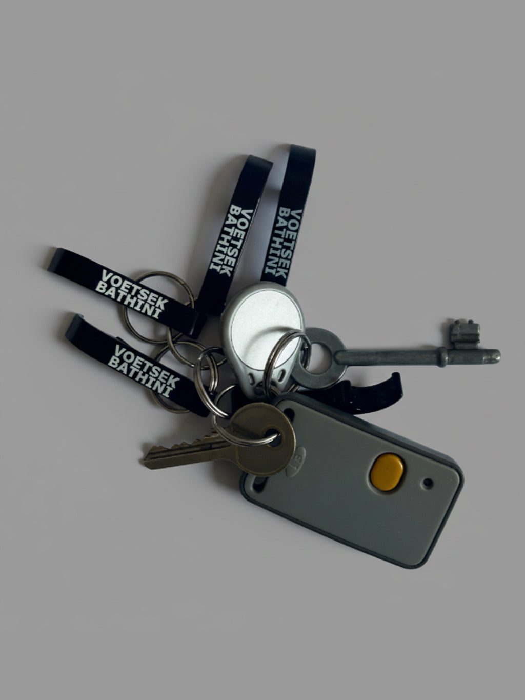 Voetsek Bathini - Bottle Opener Keyring (Black)