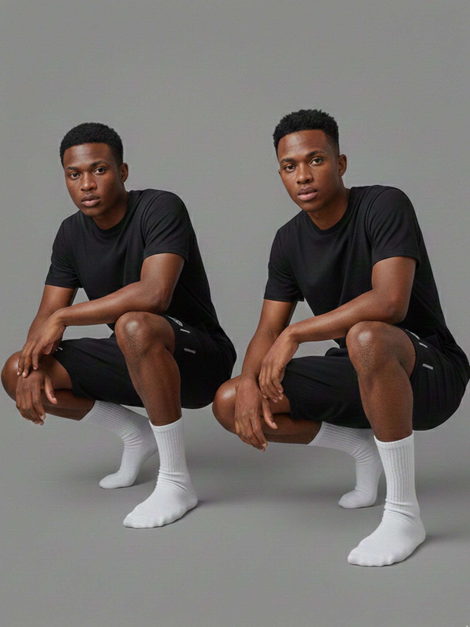 Rebel Logo Two - Shorts (Black)