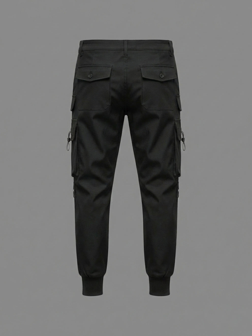 Rebel Logo Three - Cargo Pants (Black)