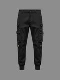 Rebel Logo Three - Cargo Pants (Black)