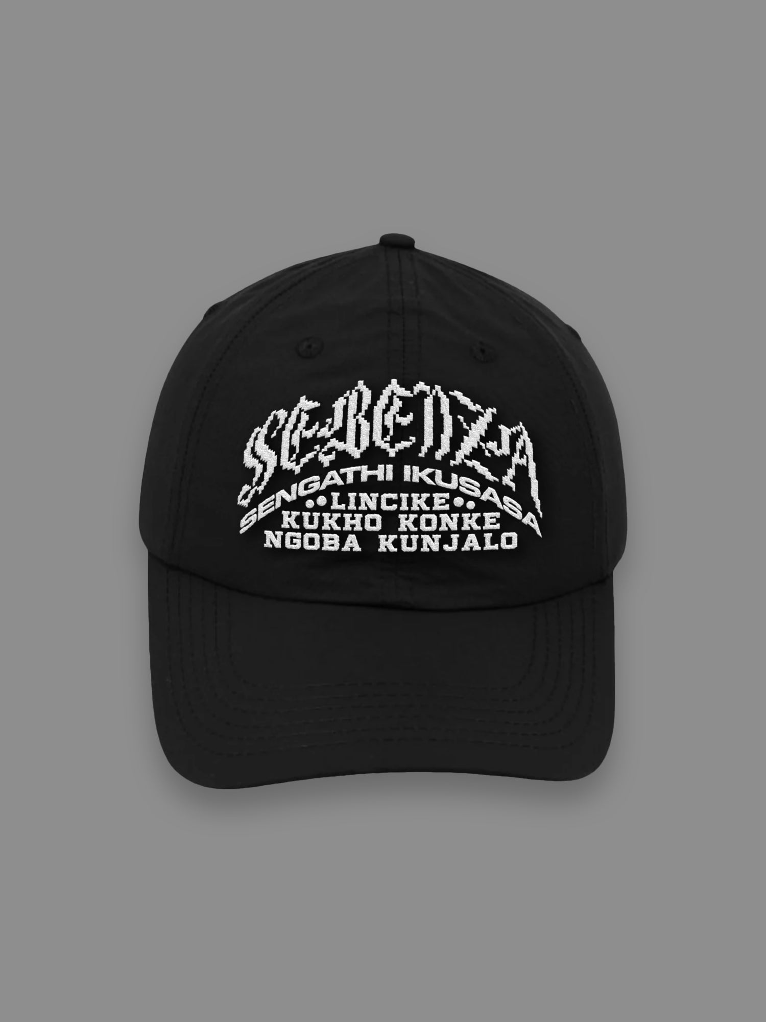 Sebenza - Crushed Nylon 6 Panel (Black)
