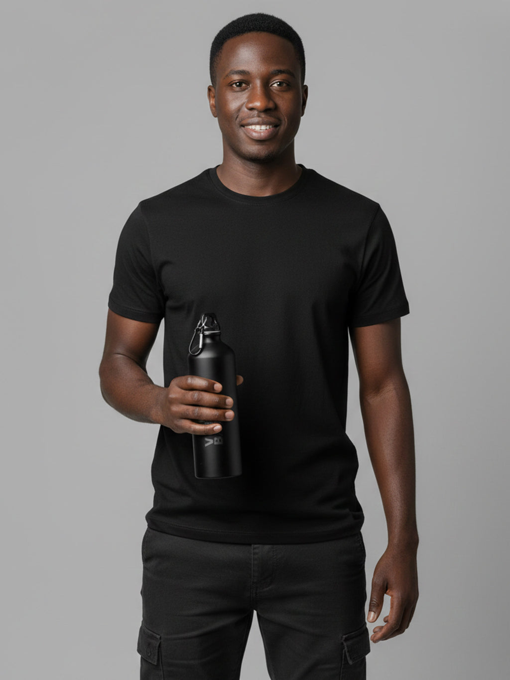 Voetsek Bathini - Water Bottle (Black)