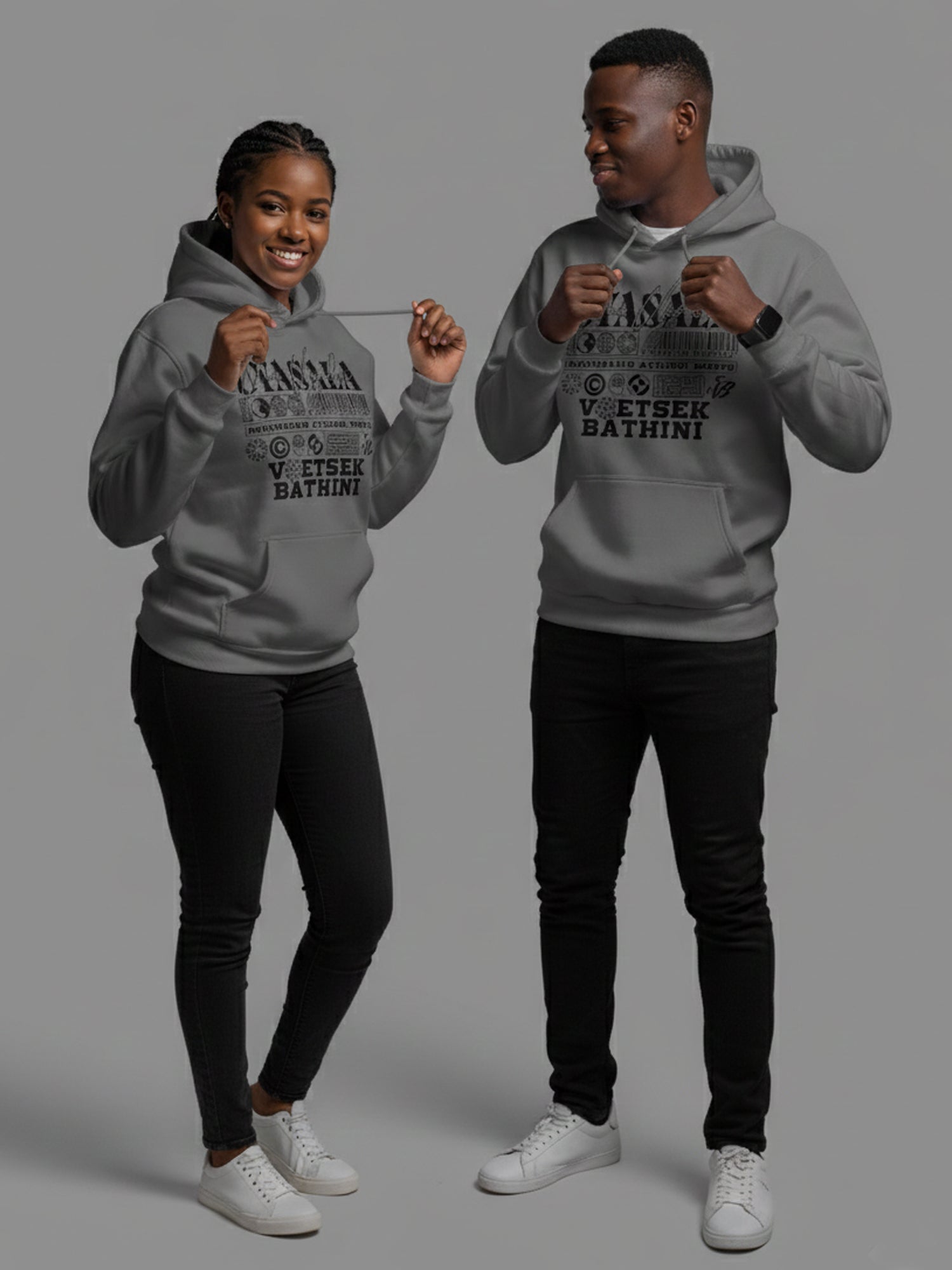 Uyasala Uma Ungalwi - Hoodie (Grey)