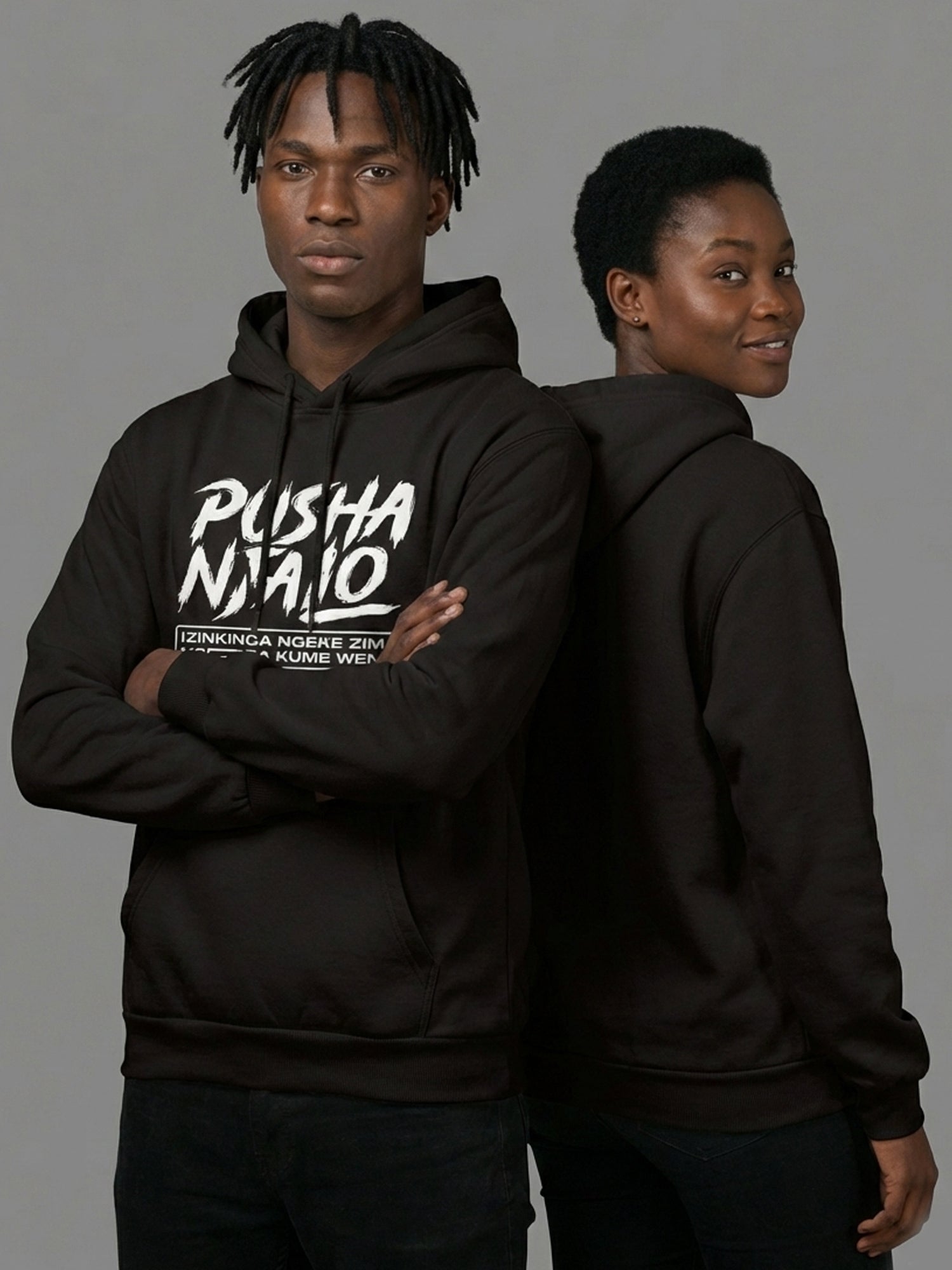 Pusha Njalo - Hoodie (Black)