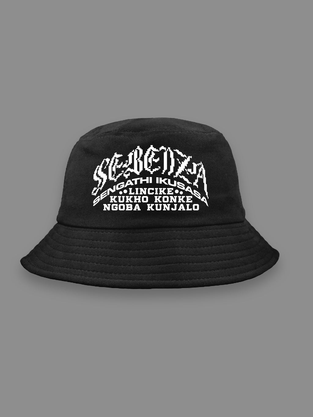 Sebenza - Bucket Hat (Black)